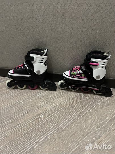 Роликовые коньки детские раздвижные
