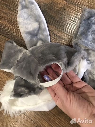 Новогодний костюм зайчика 3-5 лет рост 90-116