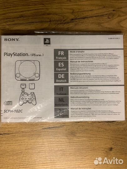 Игровая приставка sony playstation 1