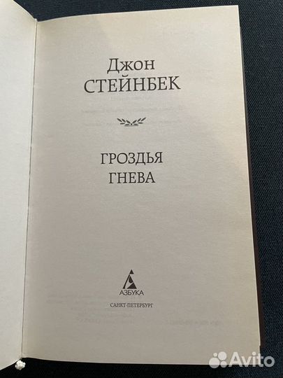 Новая книга Д. Стейнбек 