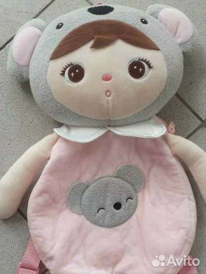 Рюкзак кукла,рюкзак игрушка,рюкзак девочка