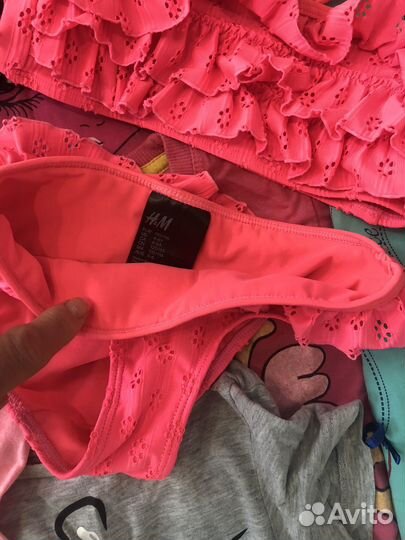 Одежда на девочку пакетом 5- 6 лет