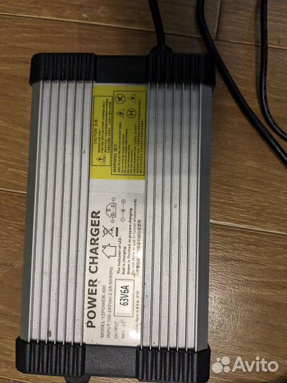 Зарядка 63v/6a для liion АКБ