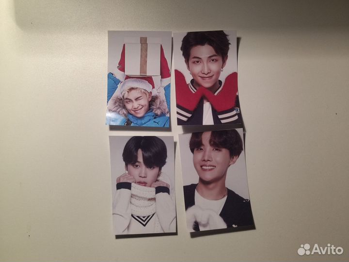 Наклейки bts новый год