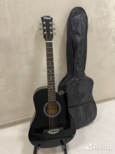 Гитара акустическая 7/8 + чехол