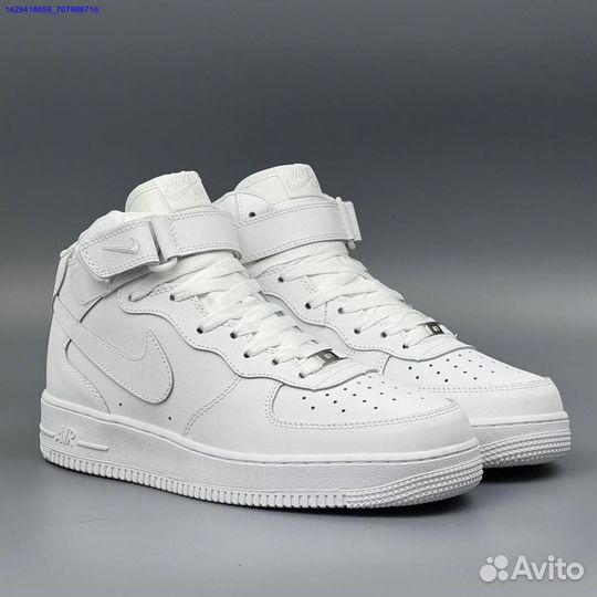 Кроссовки Nike Air Force 1 High (с мехом) (Арт.26990)