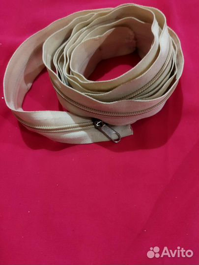 Длинный замок (молния)для спального мешка. 2м 70см