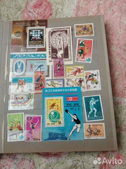 Альбом с марками СССР