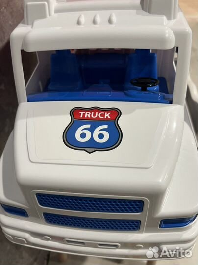 Игрушка самосвал полесье