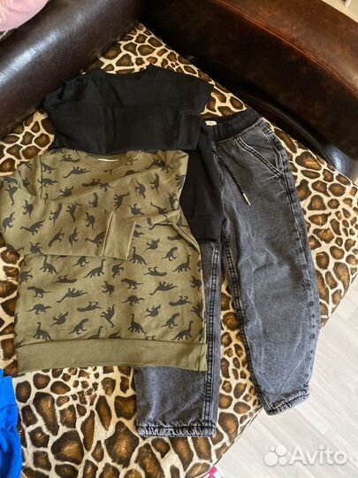 Вещи пакетом на мальчика 104 110