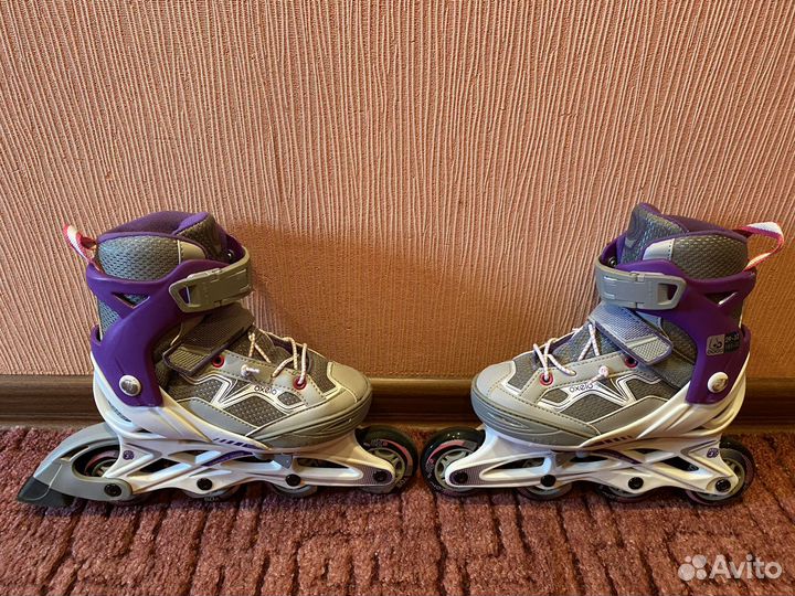 Роликовые коньки раздвижные Oxelo Fit 3. Р-р 29-32