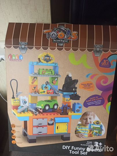 Конструктор, совместим с duplo