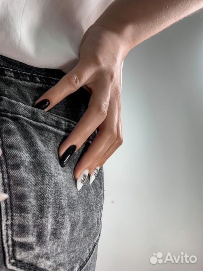 Маникюр северный /наращивание /гель лак