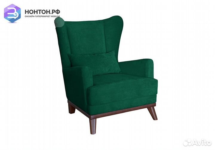 Кресло Оскар зеленое