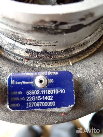 Турбокомпрессор 53602.1118010Ямз 236