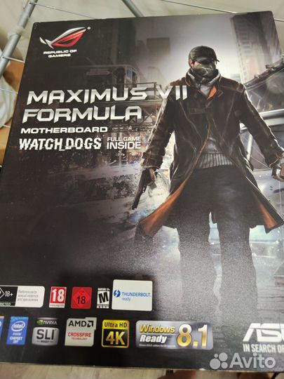 Asus maximus VII formula Z97 + Intel 4790k + 16gb