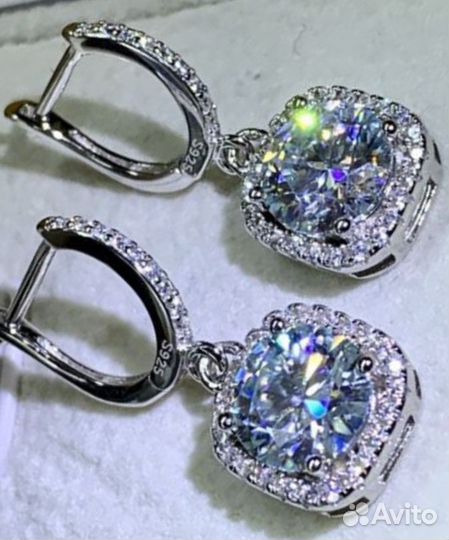 Серебряные серьги