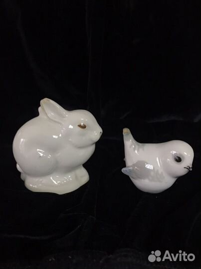 Статуэтки фарфор лфз,Сысерть.ссср. Пальма сувенир