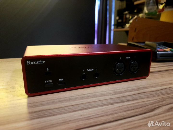 Аудиоинтерфейс focusrite