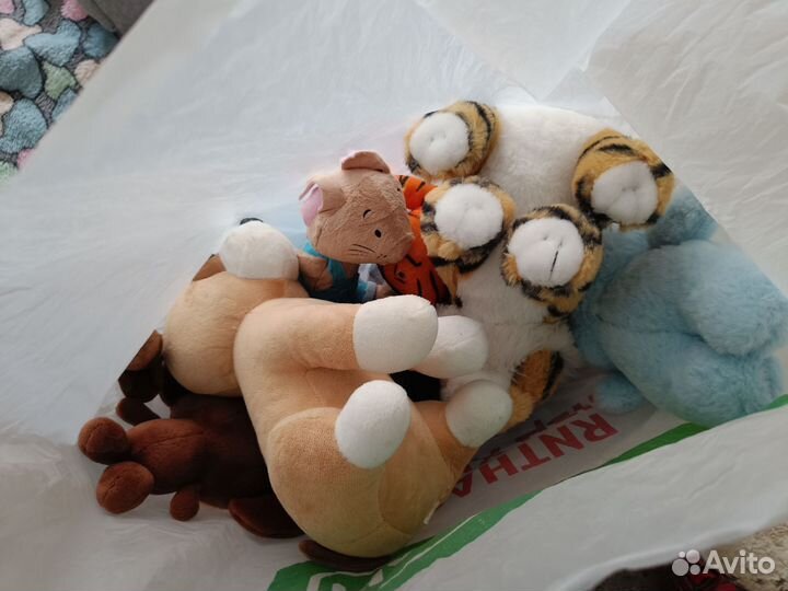 Отдам бесплатно игрушки мягкие