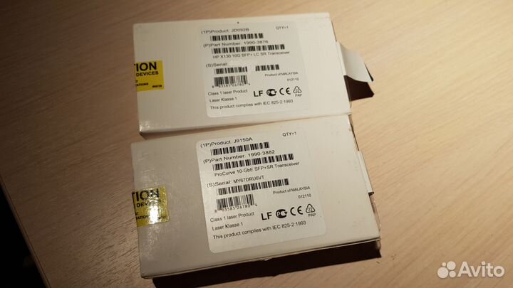 SFP модули 10Гбит Aruba, HPE, FlexNetwork SR 10Гб