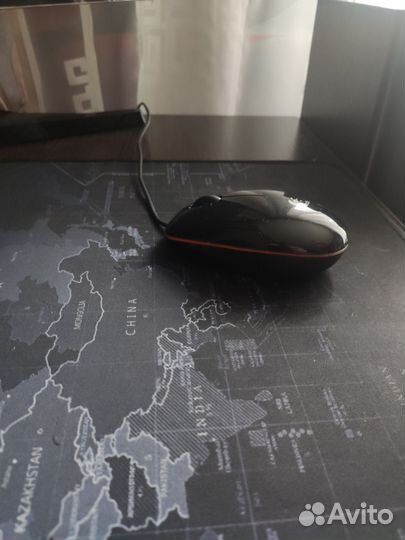 Проводная мышка logitech