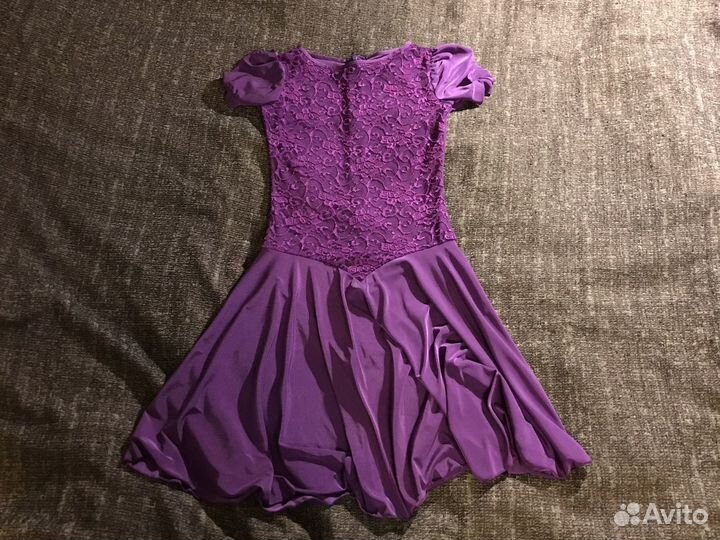 Платье для занятий бальными танцами для девочки