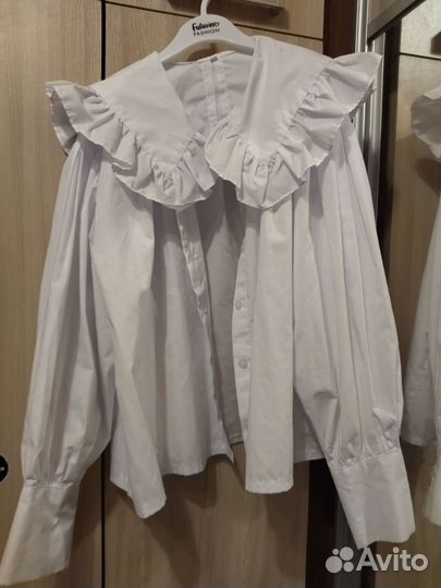 Блузка белая