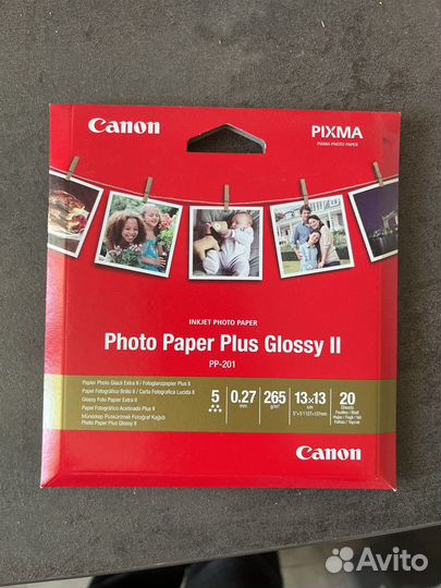 Фотобумага canon