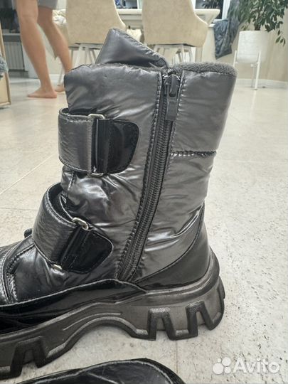 Зимние сапоги для девочки 37 размер