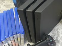 Sony PlayStation 4 pro 1тб / 500 игр в подарок