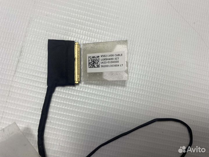 Шлейф матрицы Asus X502CA