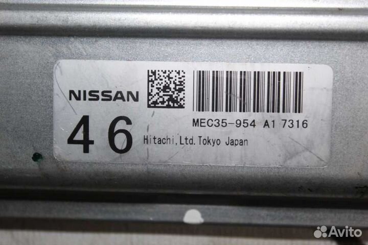 Блок EFI nissan VQ35-DE fuga PNY50 MEC35954