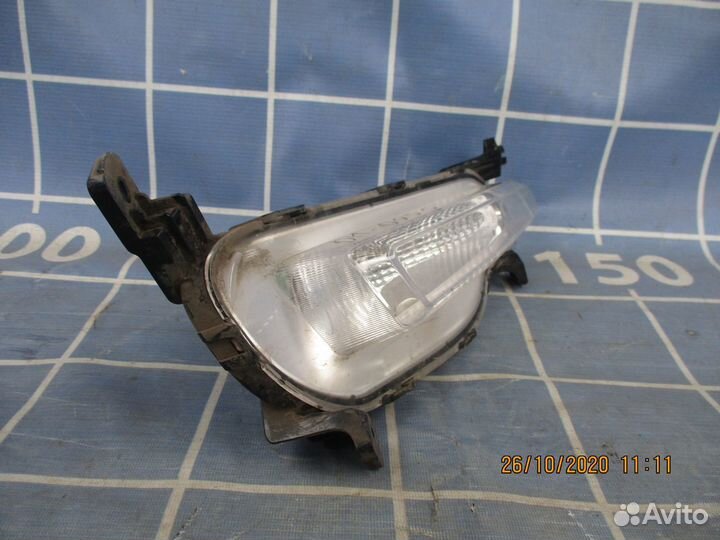 Фара противотуманная левая Хундай Солярис solaris