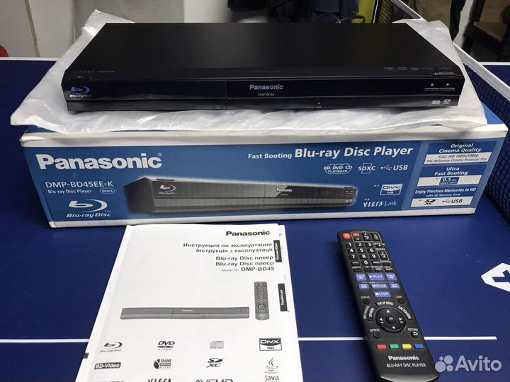 Блю рей проигрыватель panasonic