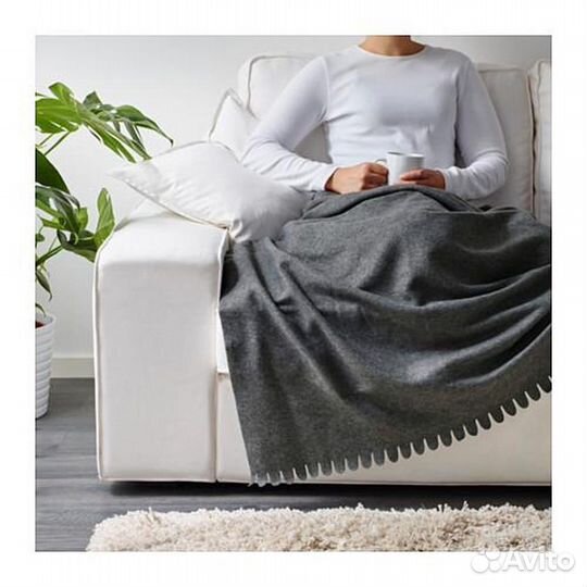 Плед флисовый Икеа новый