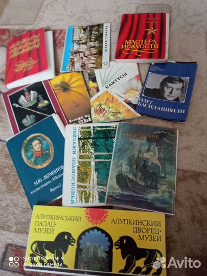 Наборы открыток