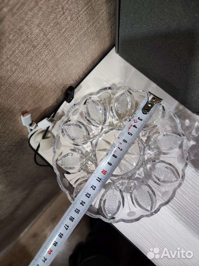 Салатник производства Гусевской хрустальный завод