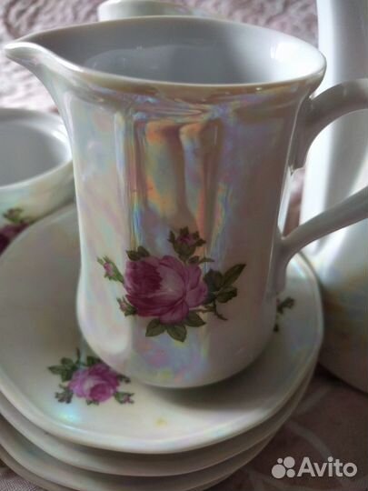 Сервиз кофейный. Тарелки. гдр