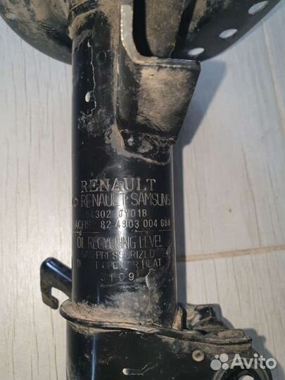 Передние стойки renault koleos