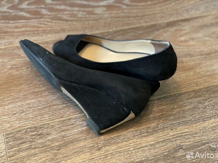 Балетки, туфли, ботиночки замша