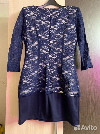 Вечернее платье мини 44