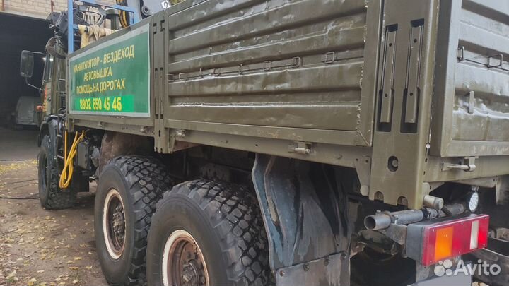 КАМАЗ 4310 с КМУ, 1986