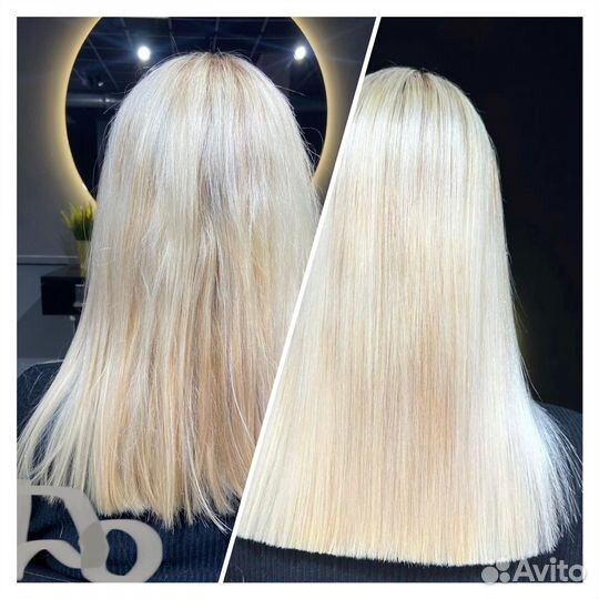 Реконструкция волос Кератин/Ботокс/Бикси/Collagen