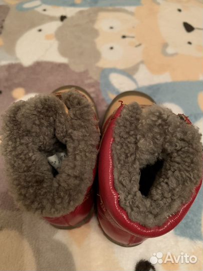 Ботинки зимние детские 22р