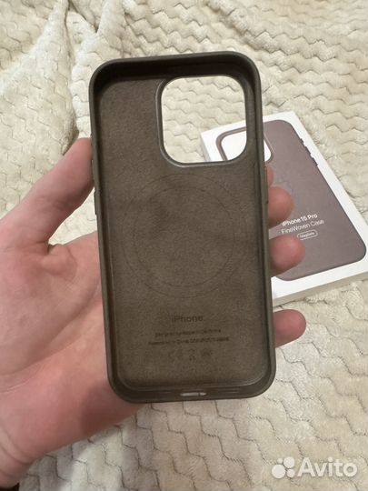 Чехол FineWoven iPhone 15 pro