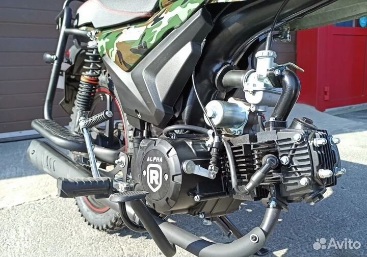 Мопед promax alpha offroad 130 LUX (LED)