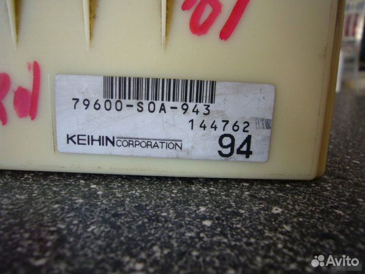 Блок управления климат-контроля Honda Accord 6