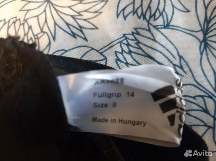 Тренировочные перчатки р.7.5-8 adidas Сб.россии