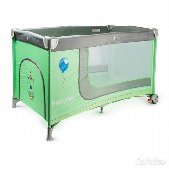 Прокат. Бесплатная доставка. Манеж-кровать Babyton
